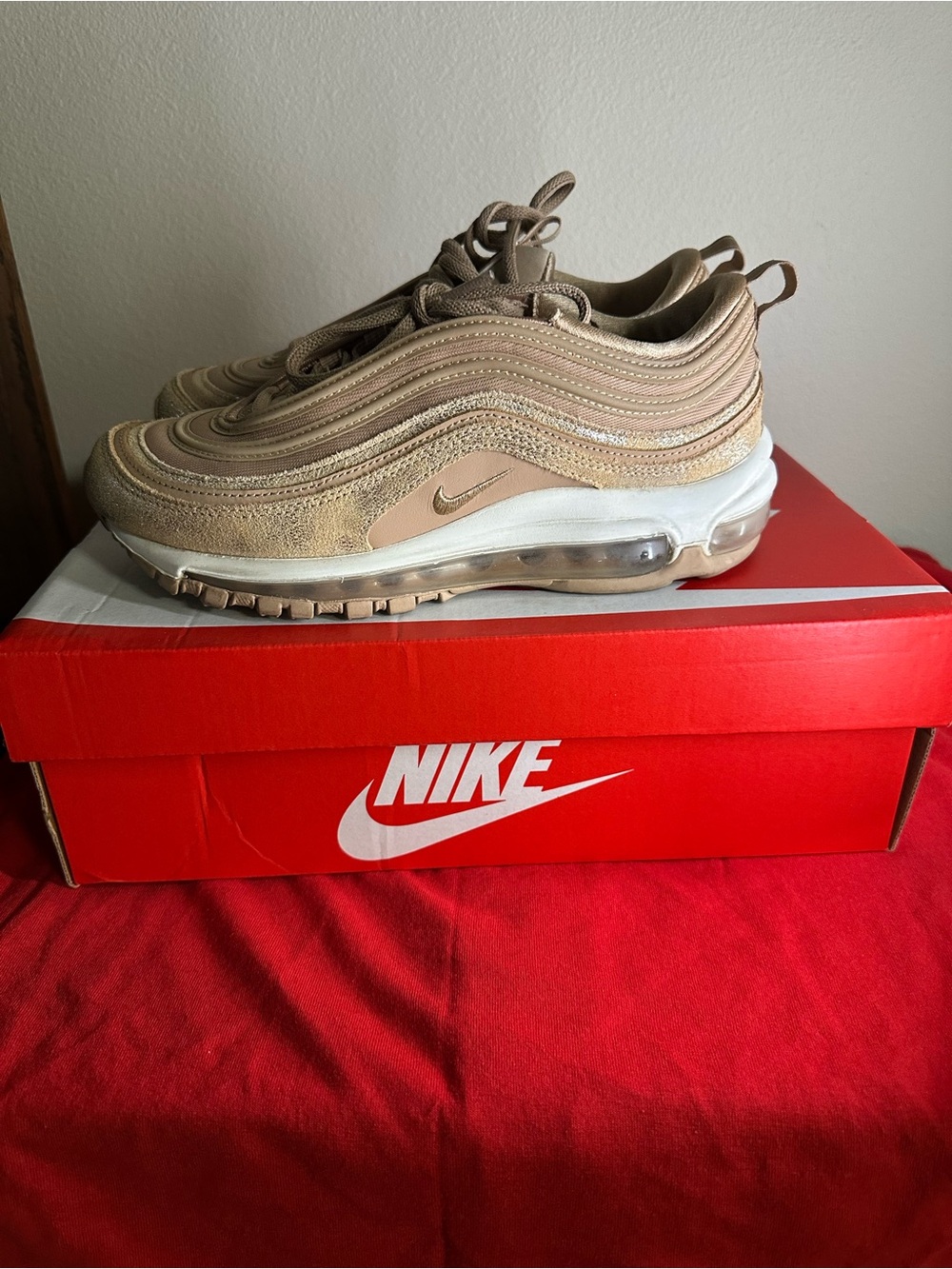 Nike Air Max 97 Sneakers - Tan/Beige